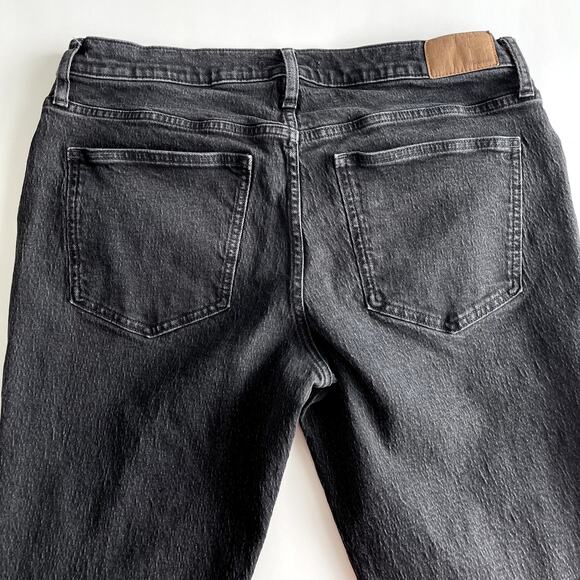 Madewell The Mid rise Perfect Vintage Jeans Women's 32 Black - Picture 7 of 14